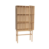 Shoji Cabinet Tall Natural/Clear