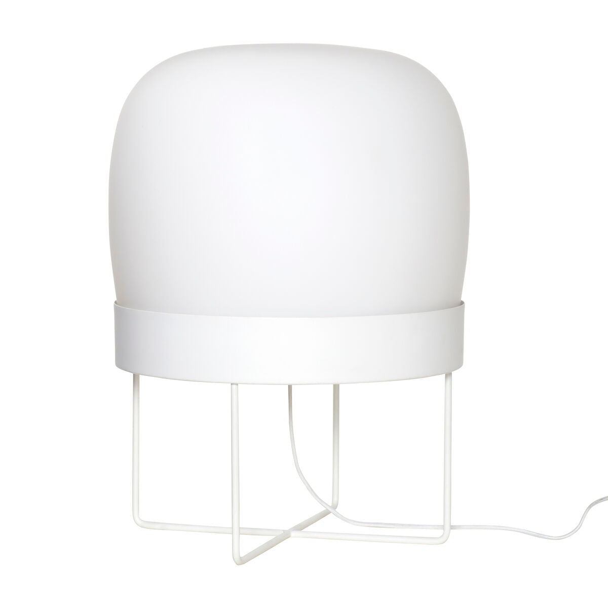 Snowy Floor Lamp White