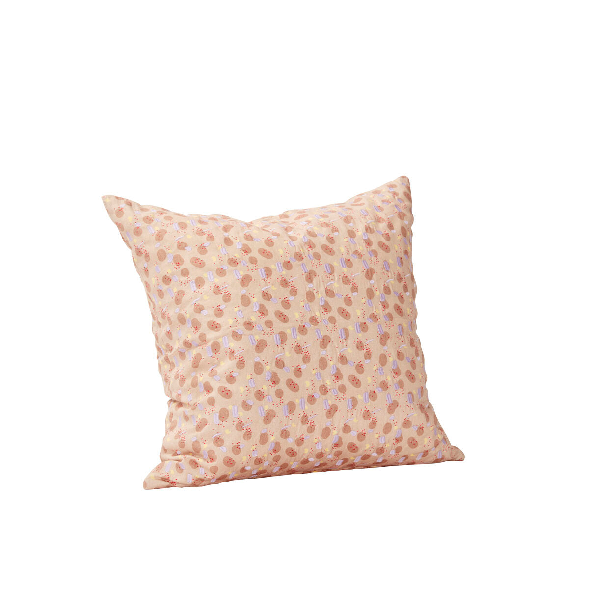 Speckle Cushion Beige/Purple