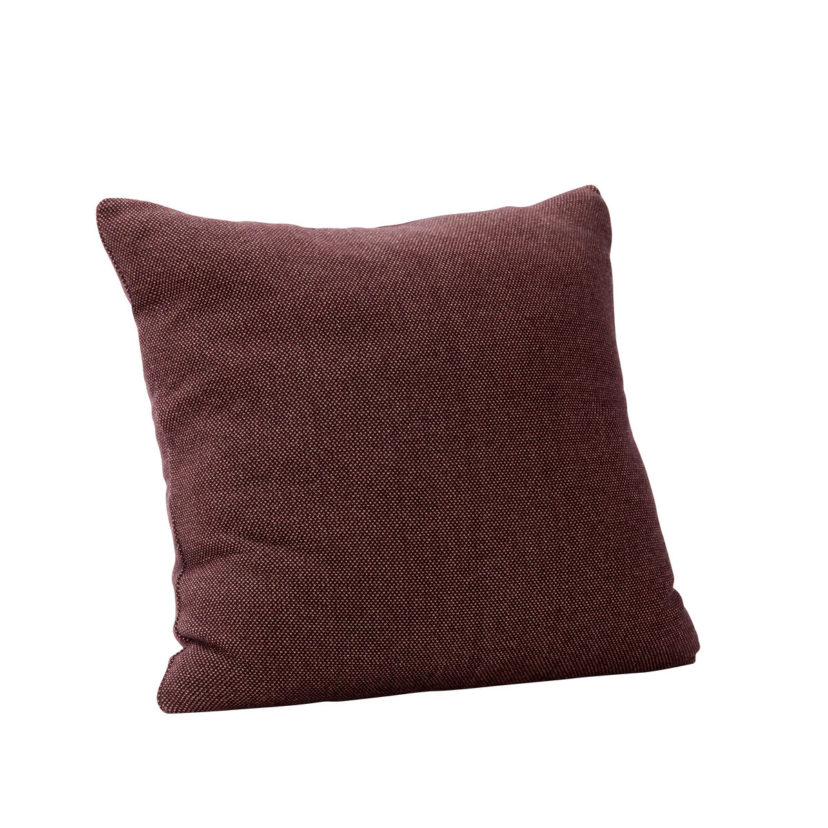 Speckle Knitted Cushion Dark Red