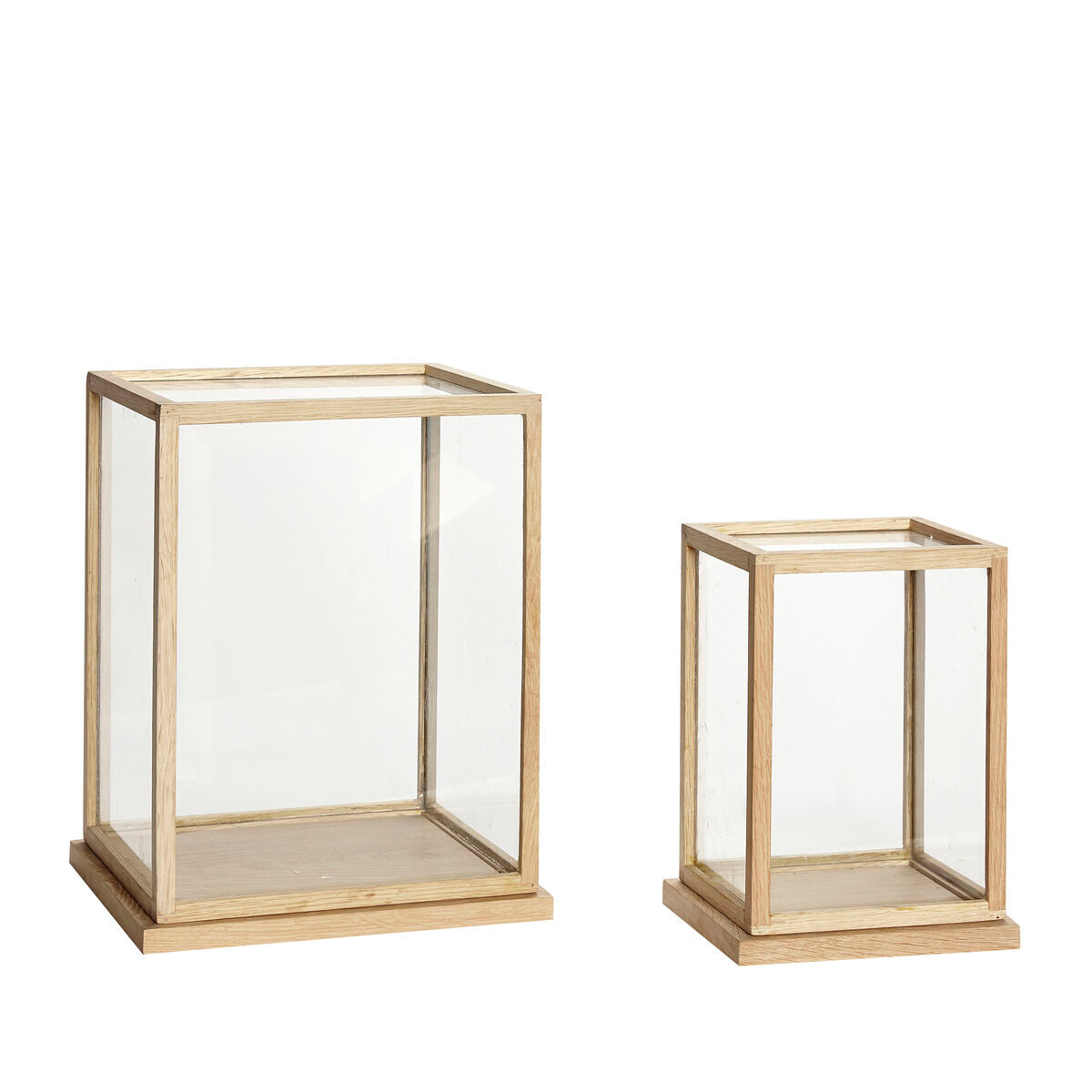 Spectacle Display Boxes Large Natural (set of 2)