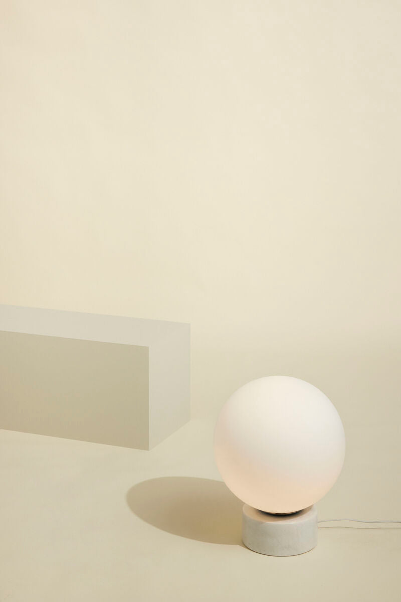 Sphere Floor Lamp White