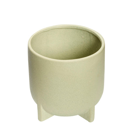 Split Pots Green (set of 2)