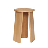 Split Triple Stool Natural