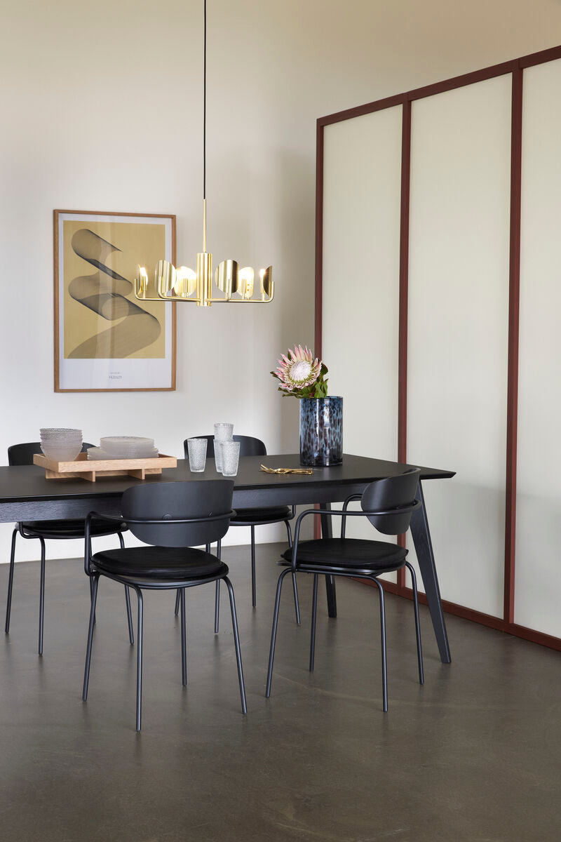 Stay Dining Table Square Black