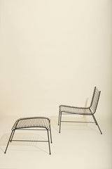 String Footrest Black