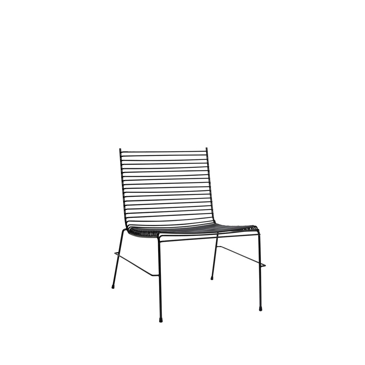 String Lounge Chair Black