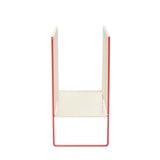 String Magazine Holder Red/White