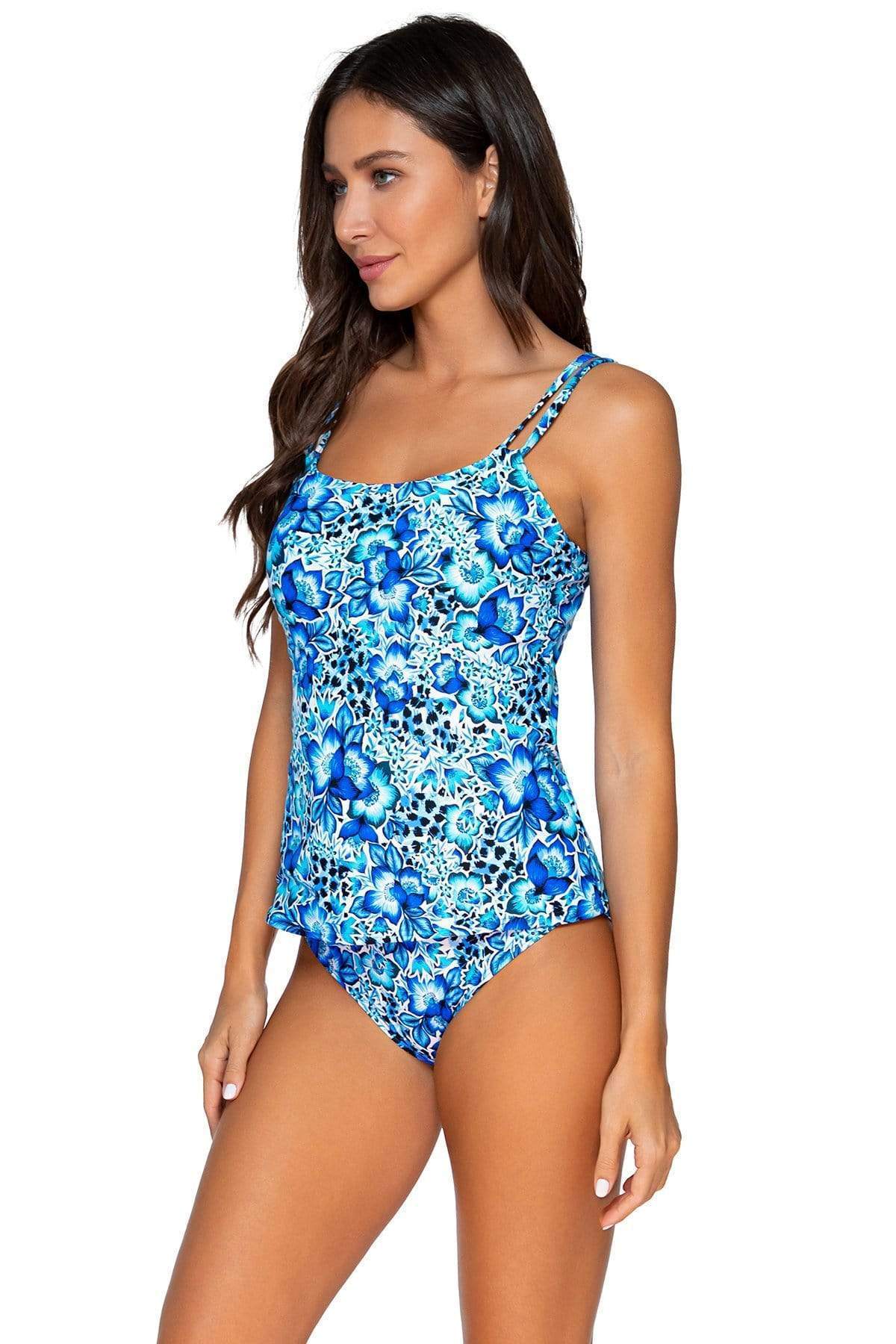 Bestswimwear -  Sunsets Bay Blues Taylor Tankini