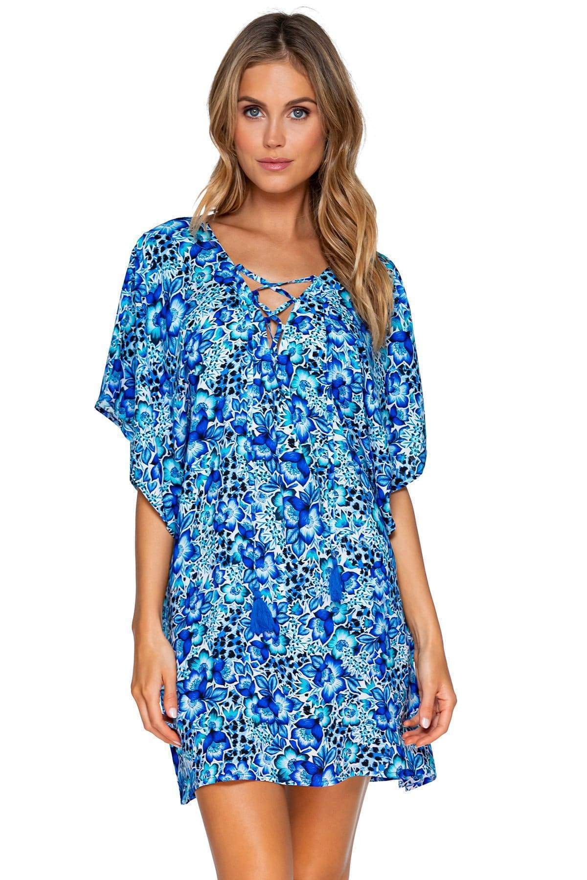 Bestswimwear -  Sunsets Bay Blues Tulum Tunic