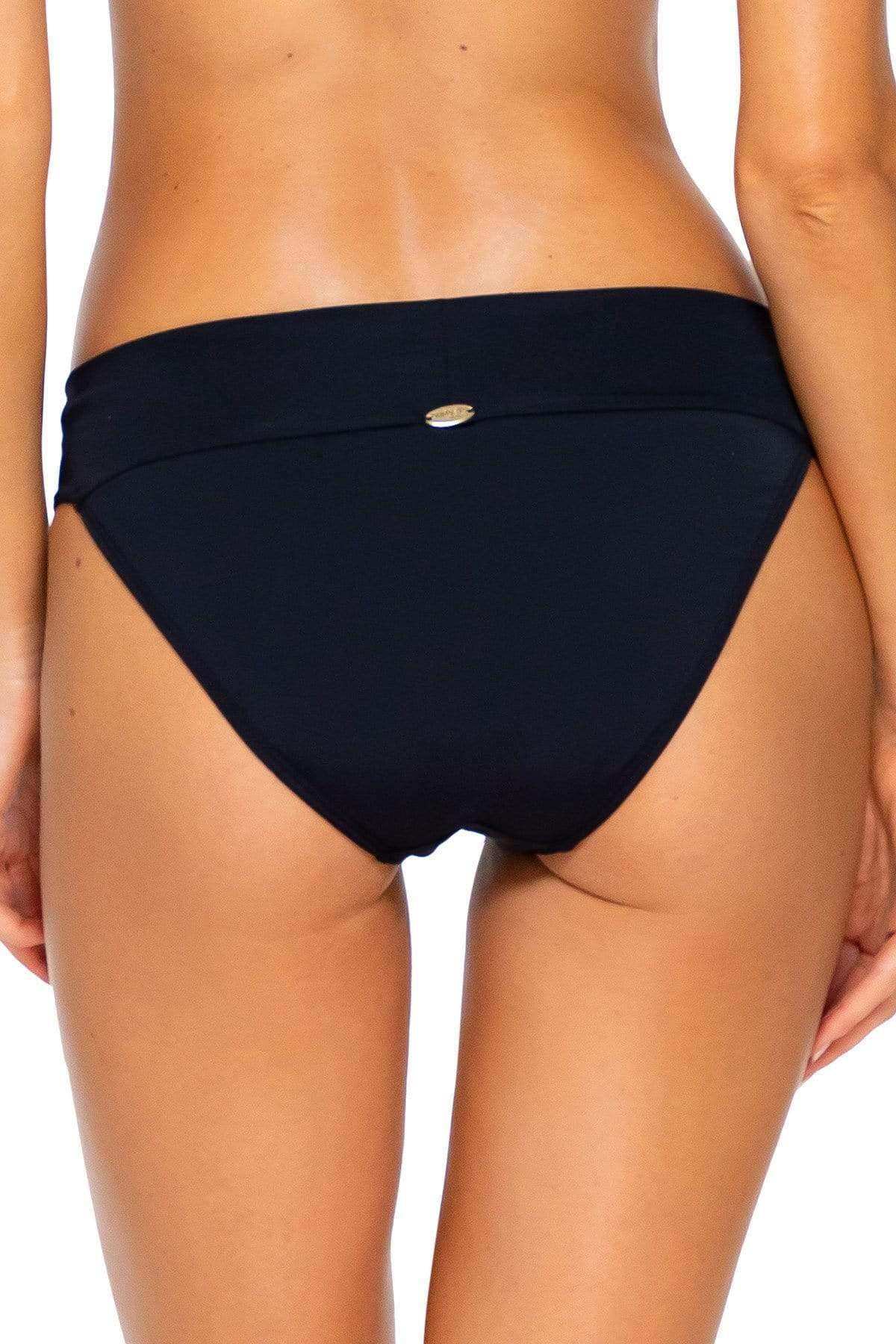 Bestswimwear -  Sunsets Black Bali Bottom