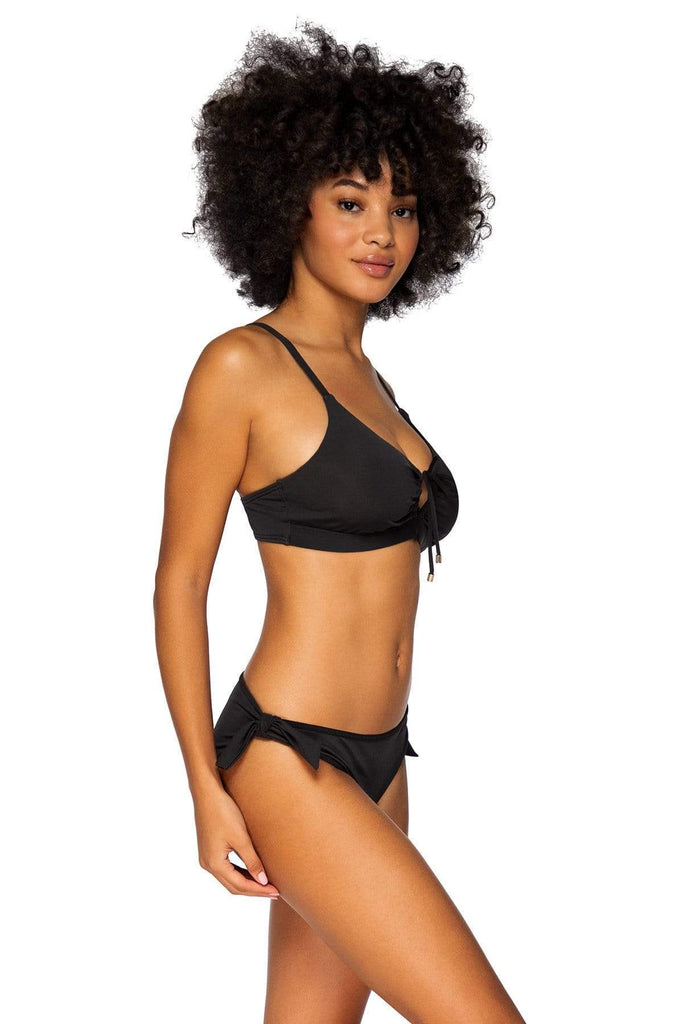 Bestswimwear -  Sunsets Black Lula Reversible Hipster