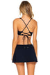 Bestswimwear -  Sunsets Black Sporty Swim Skirt