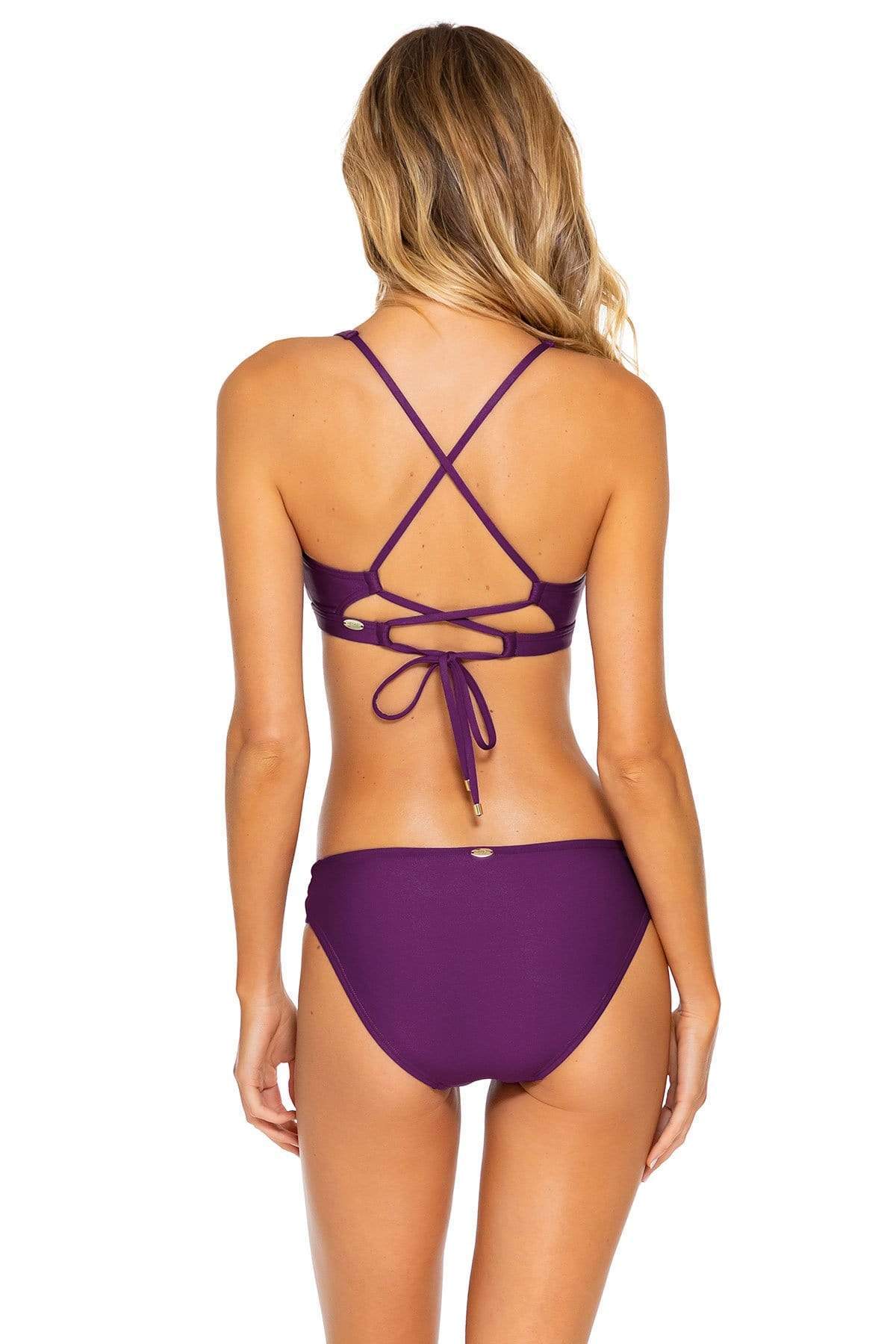 Bestswimwear -  Sunsets Deep Plum Femme Fatale Hipster