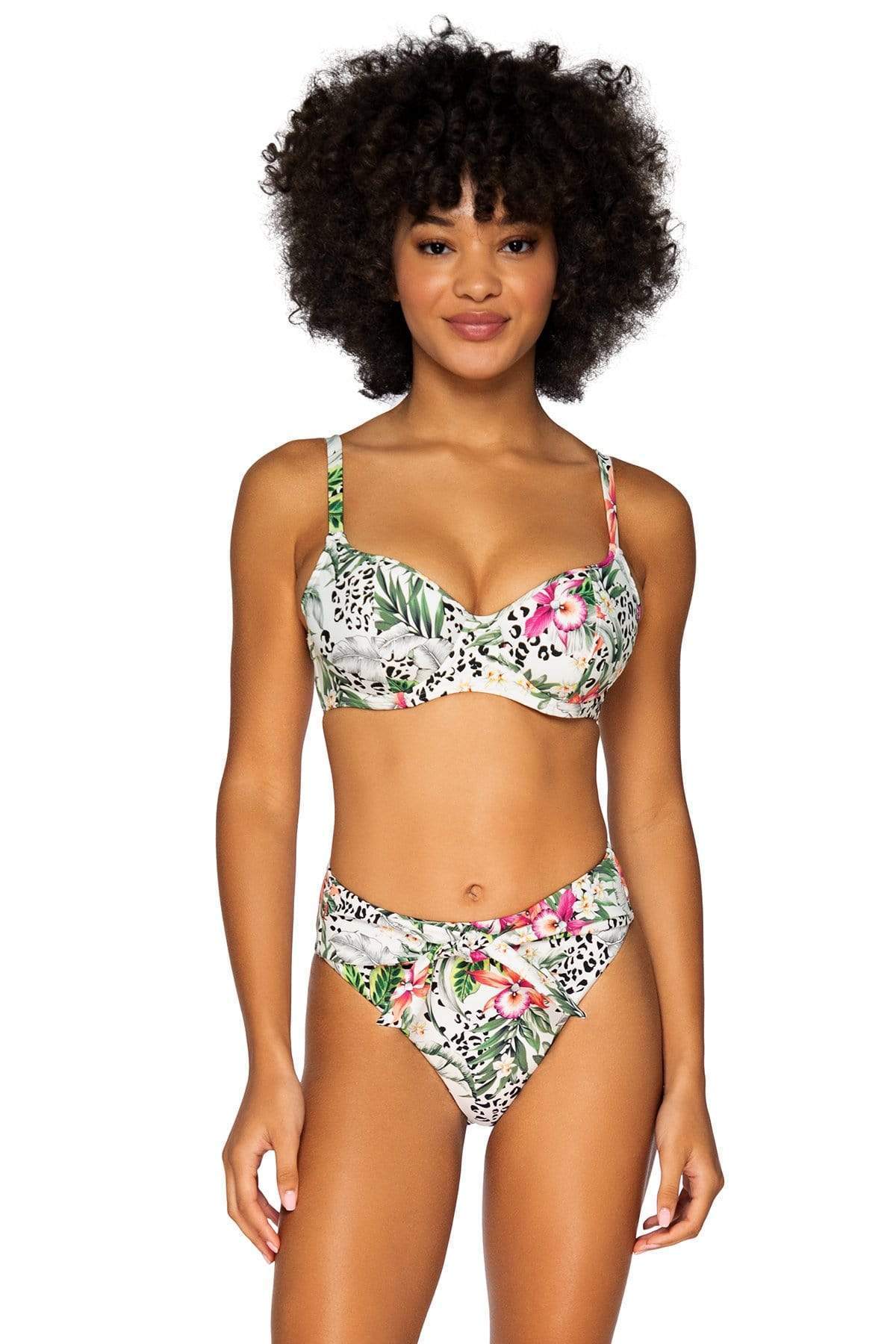 Bestswimwear -  Sunsets Jungle Book Tessa Tie High Rise