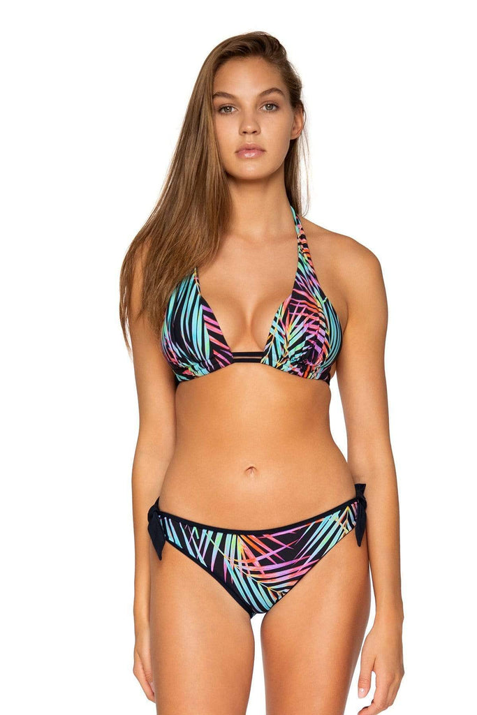 Bestswimwear -  Sunsets Moonlit Palms Lula Reversible Hipster