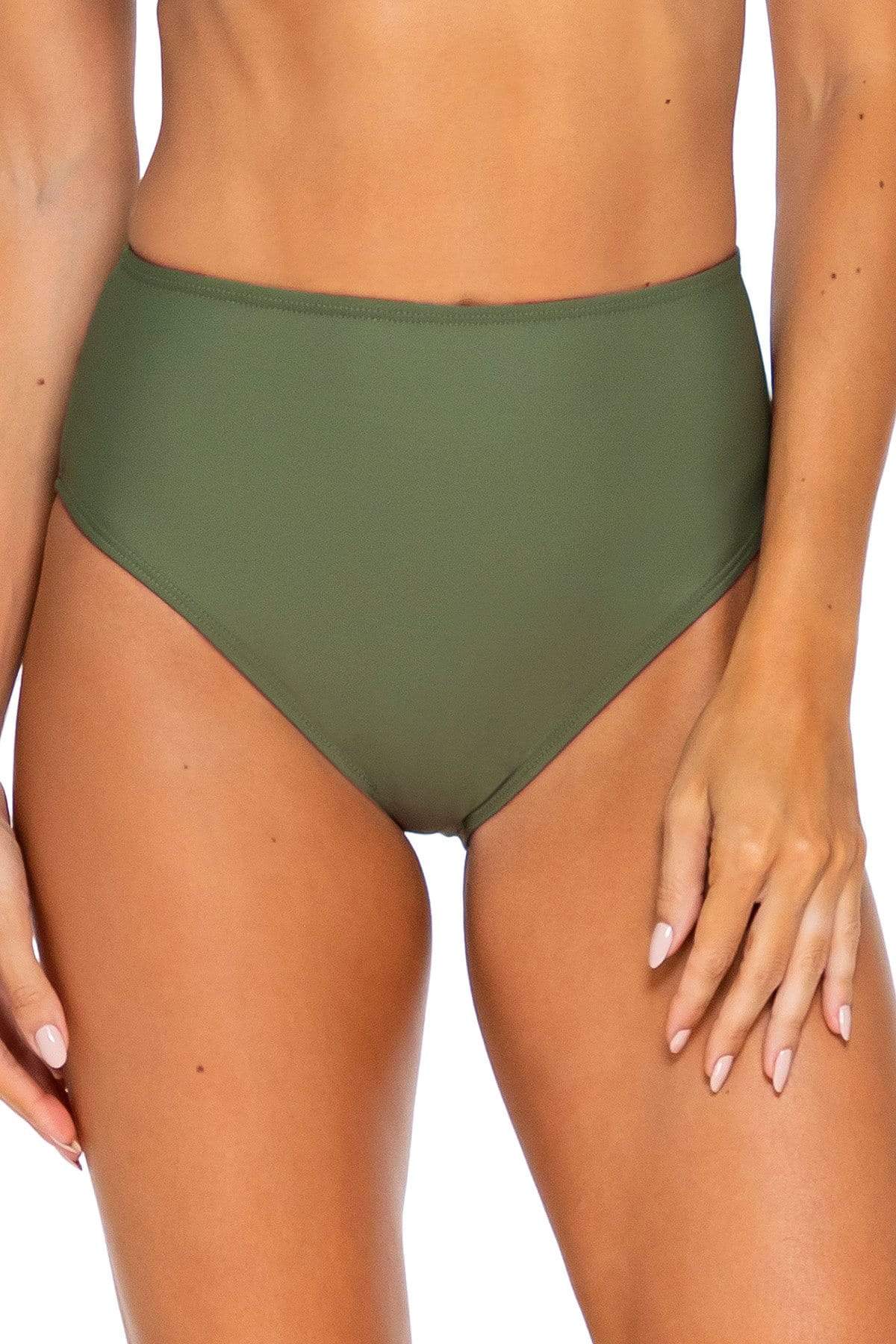 Bestswimwear -  Sunsets Olive High Road Bottom