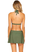 Bestswimwear -  Sunsets Olive Sporty Swim Skirt