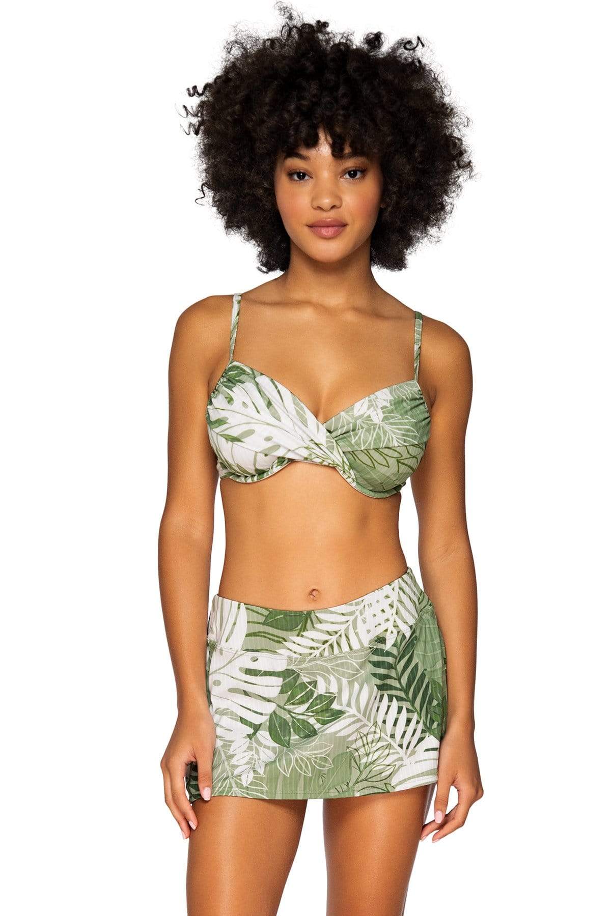 Bestswimwear -  Sunsets Palm Grove Sporty Swim Skirt