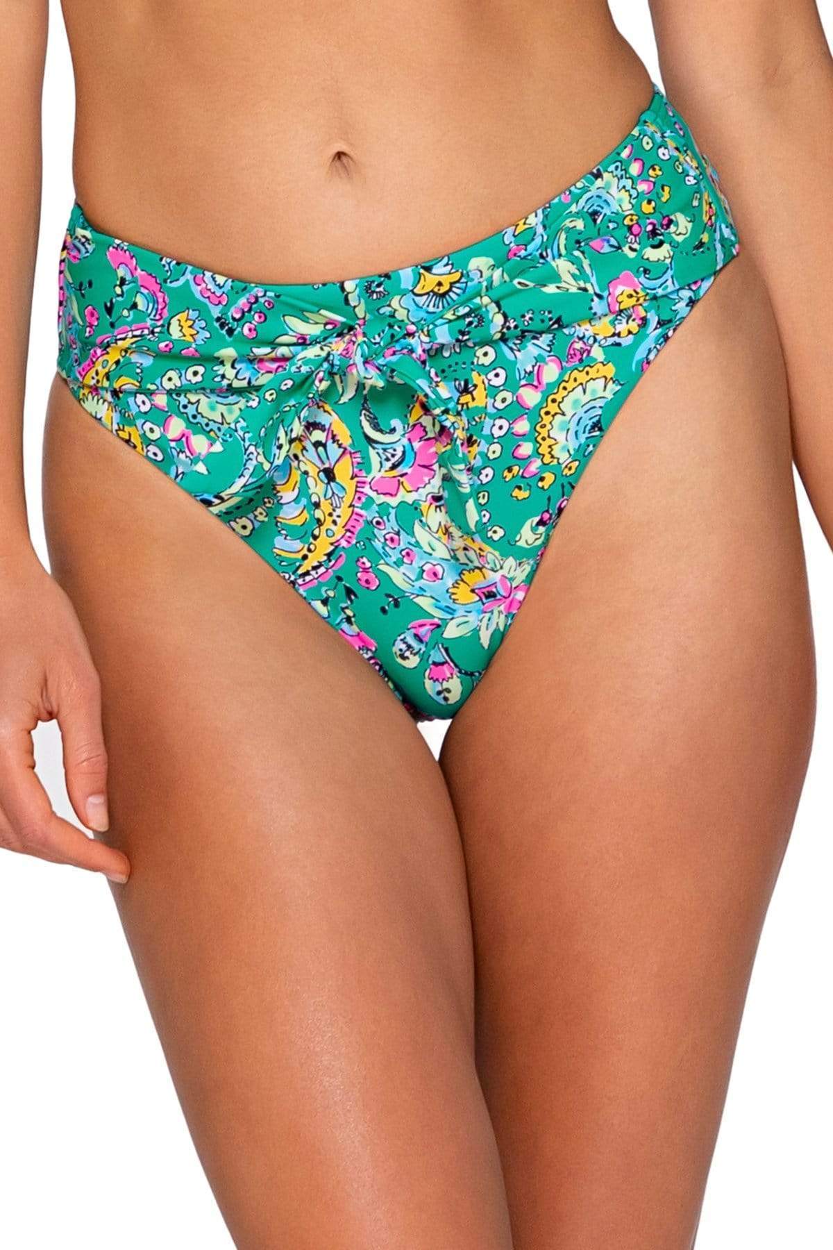 Bestswimwear -  Sunsets Paradise Paisley Tessa Tie High Rise