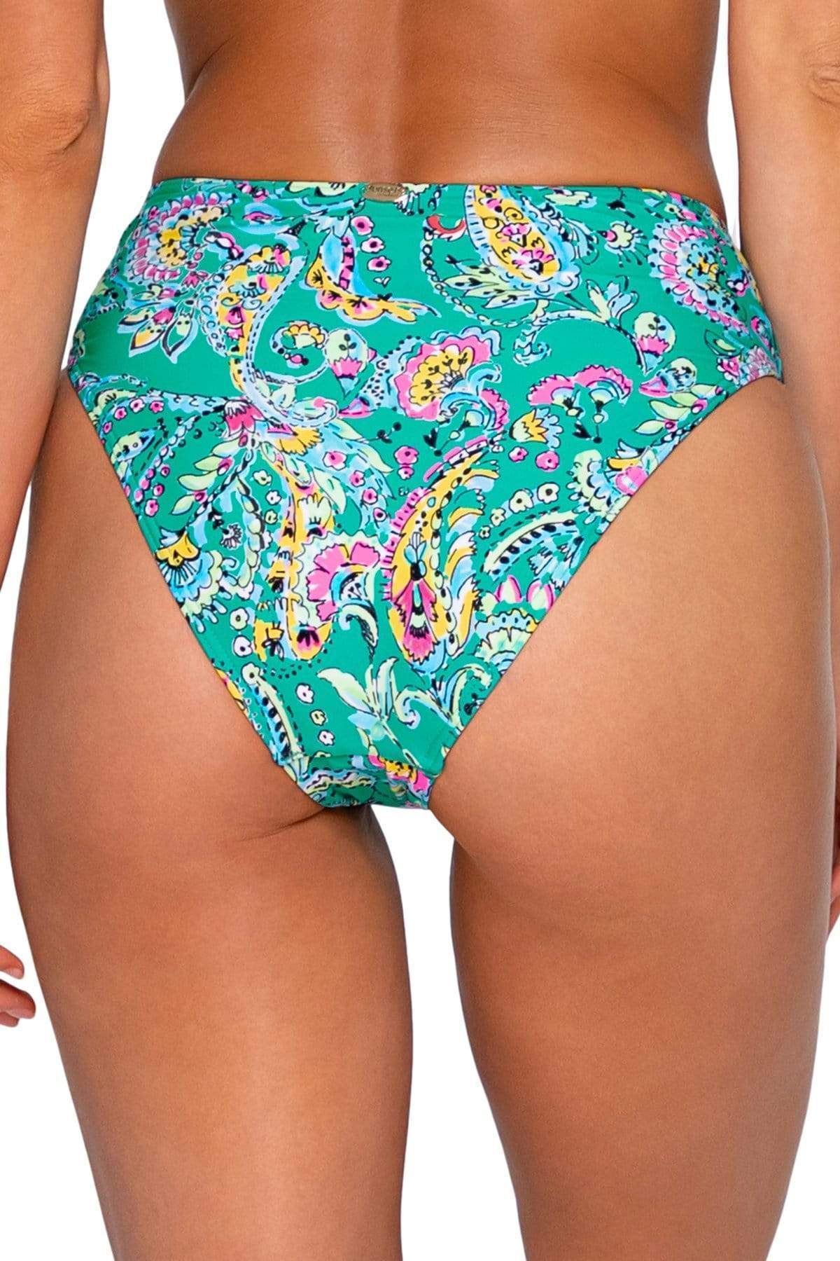 Bestswimwear -  Sunsets Paradise Paisley Tessa Tie High Rise