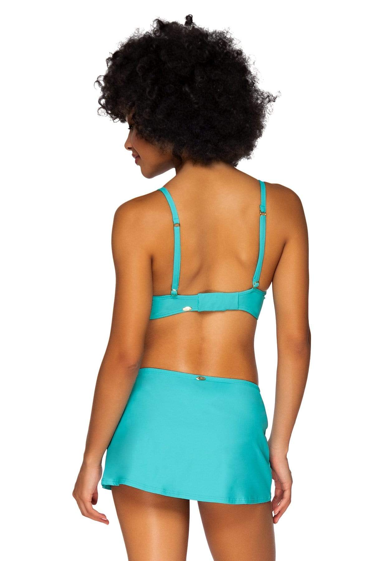 Bestswimwear -  Sunsets Seaside Aqua Kokomo Swim Skirt