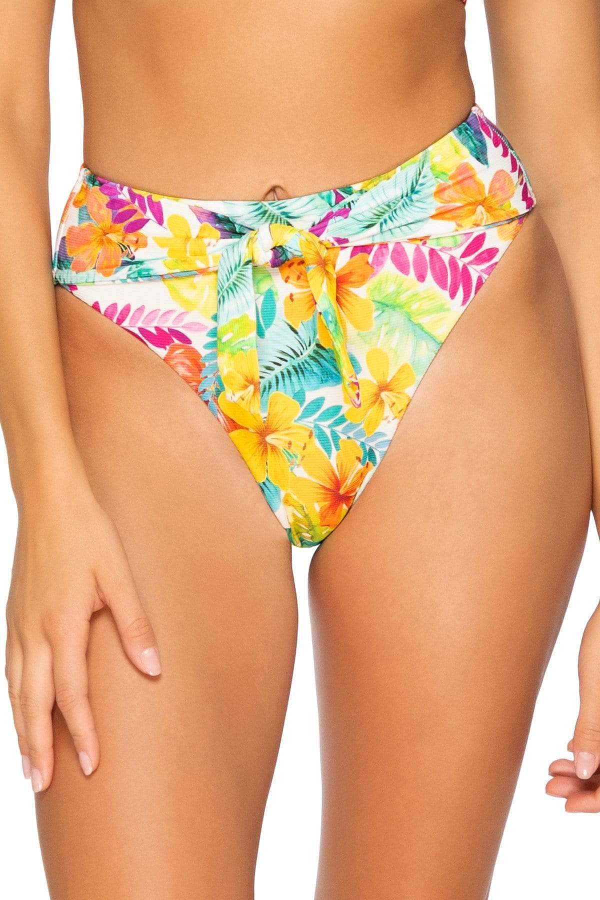 Bestswimwear -  Sunsets Tropical Adventure Tessa Tie High Rise