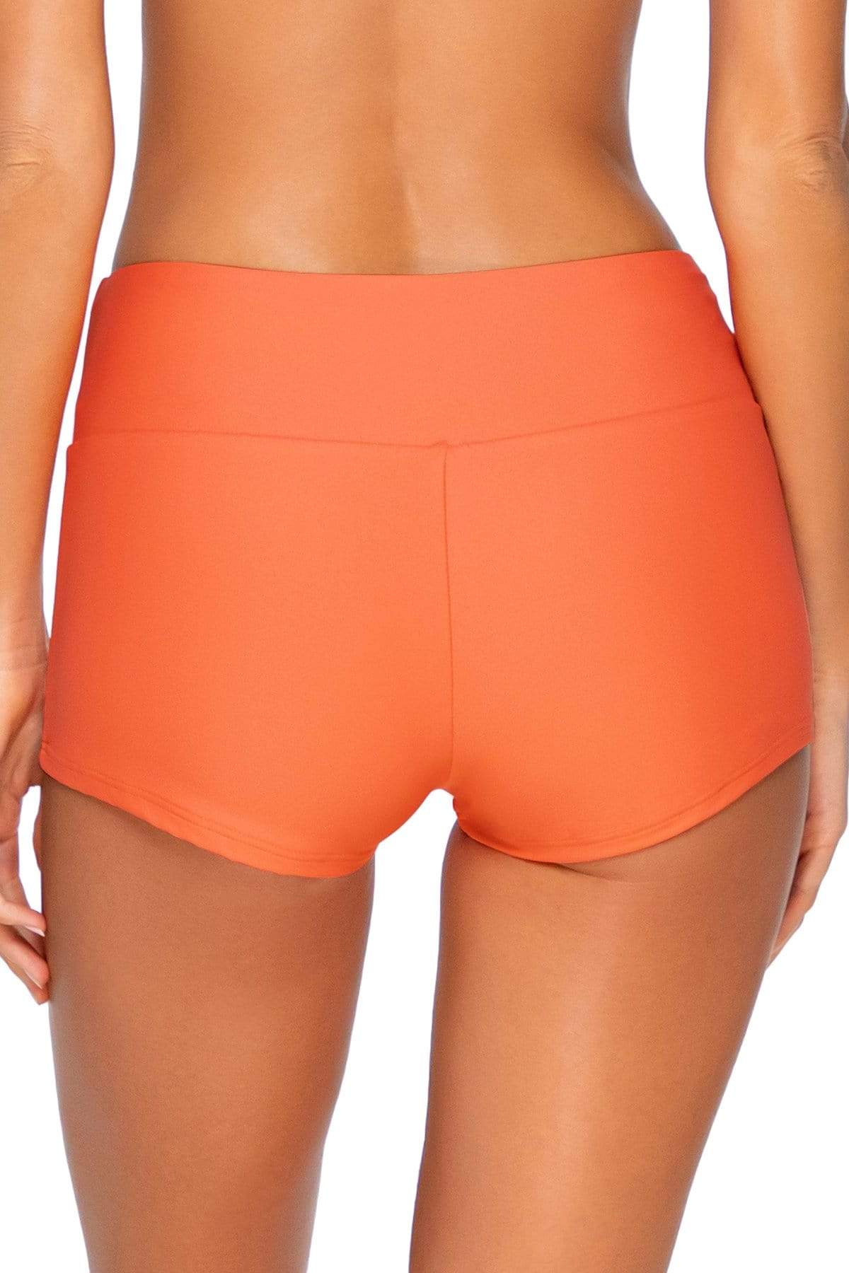 Bestswimwear -  Sunsets Tropical Coral Seascape Swim Short