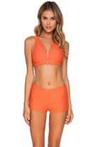 Bestswimwear -  Sunsets Tropical Coral Seascape Swim Short