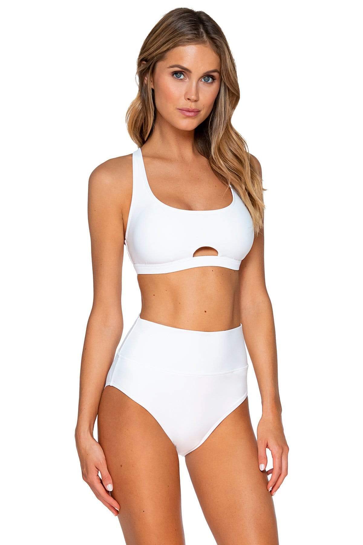 Bestswimwear -  Sunsets White Brandi Bralette