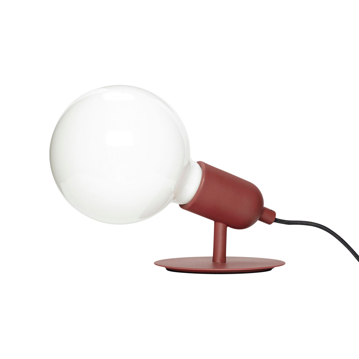 Audio Table Lamp Red