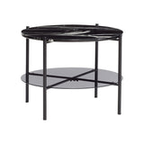 Stunning Coffee Table Marble/Smoked