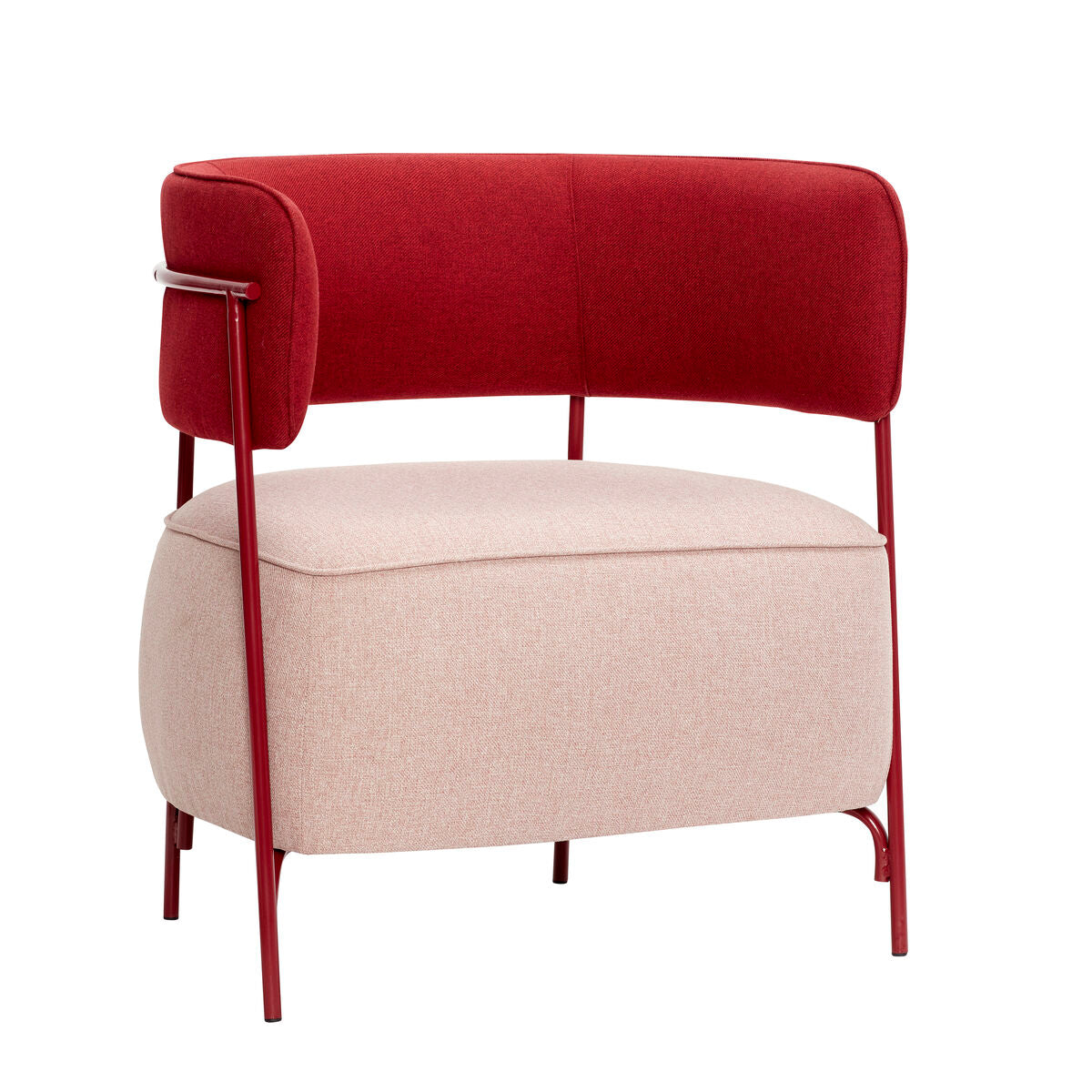 Teddy Lounge Chair Rose/Red