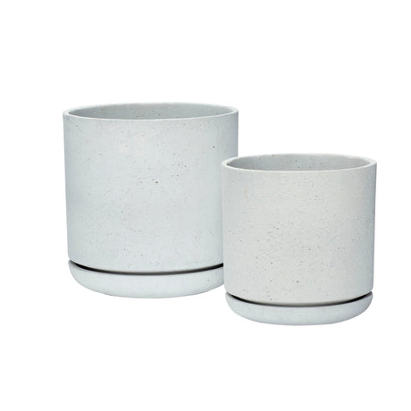 Terrace Pots Grey (set of 2)