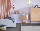 View Wall Mirror Round Natural