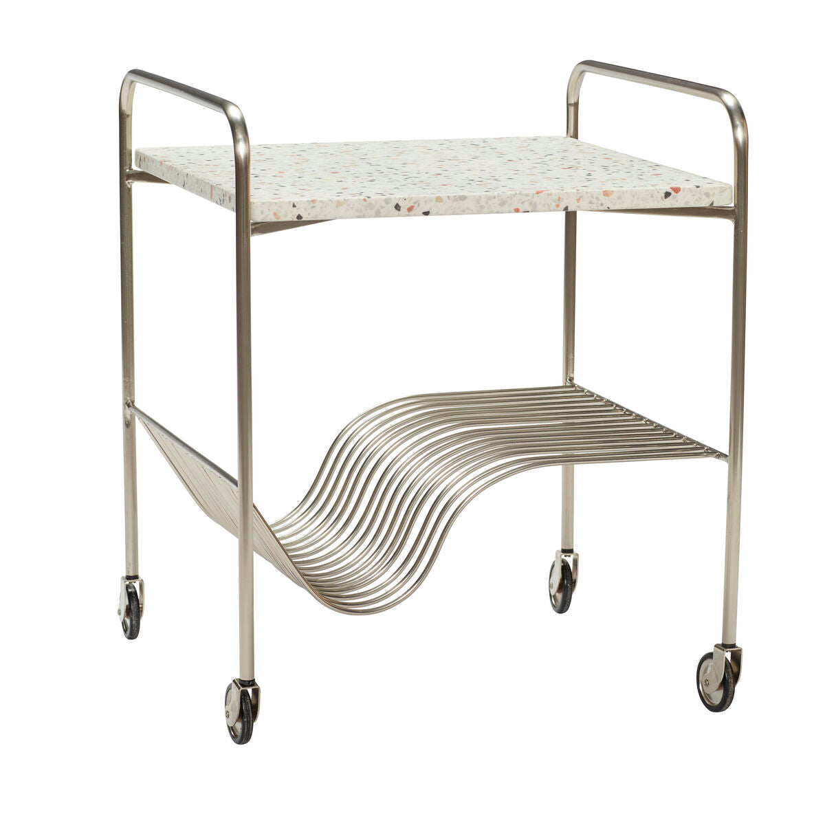 Wave Trolley Terrazzo/Nickel