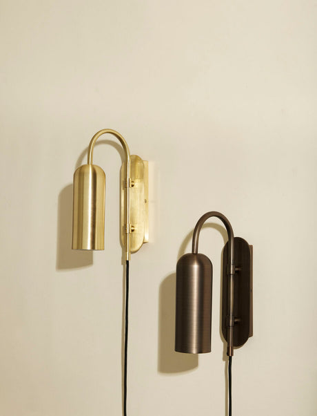 Zenith Wall Lamp Burnished brass
